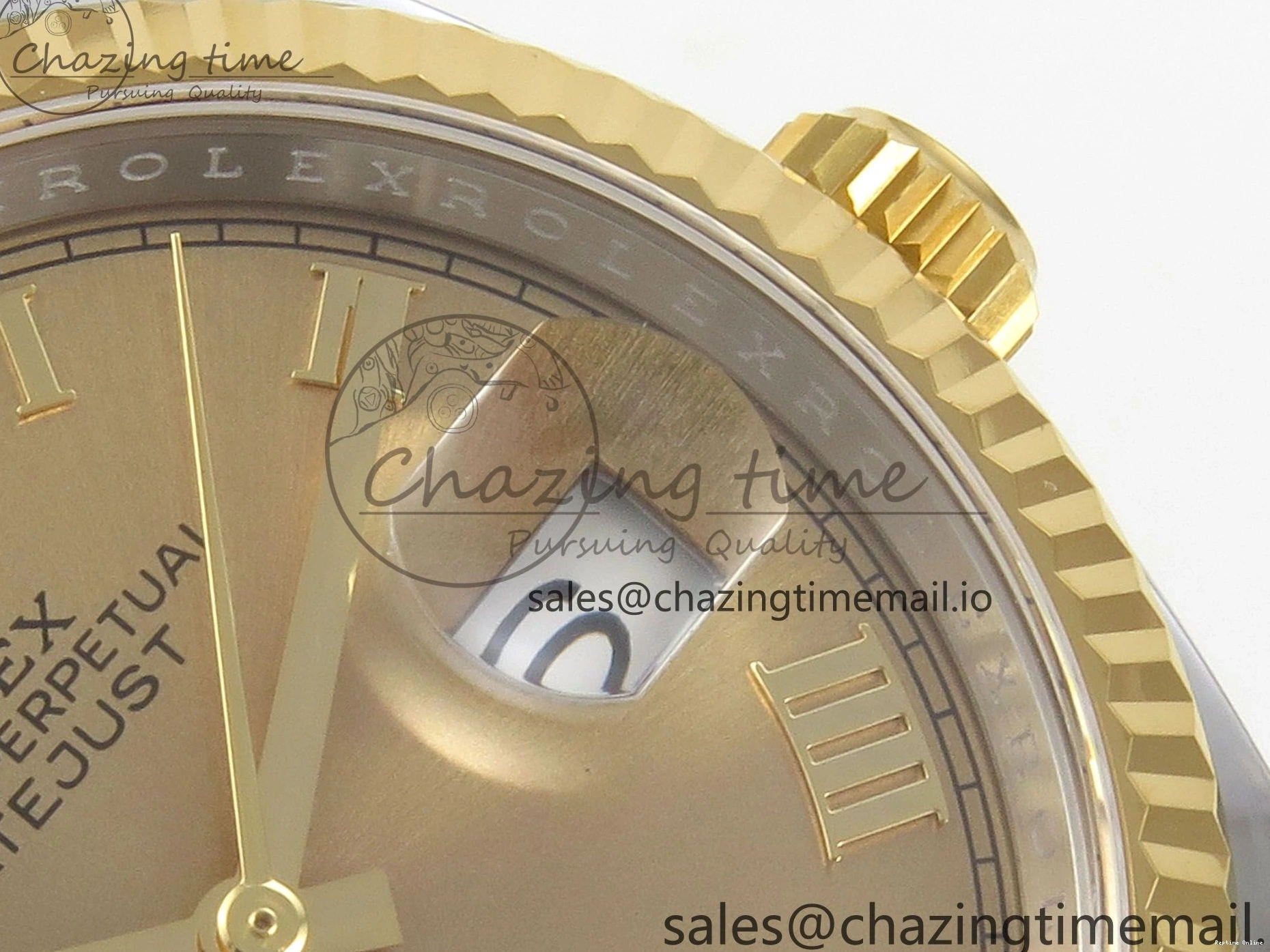 0111 DateJust 36 SS YG ARF 1:1 Best Edition 904L Steel YG Roman Dial on Oyster Bracelet SH SportInspired 101